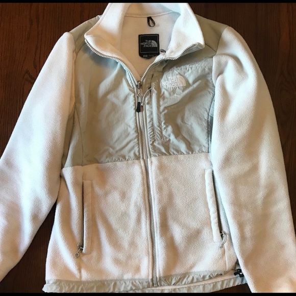 The North Face Denali White Zip-Up Fleece - Picture 2 of 4